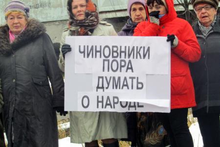В Кинешме состоялся митинг по поводу организации пассажирского автобусного движения в микрорайоне «Волжанка»