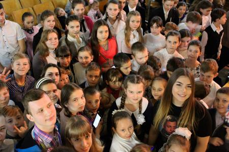 Марьяна Наумова в пятнадцатый раз посетила Донбасс