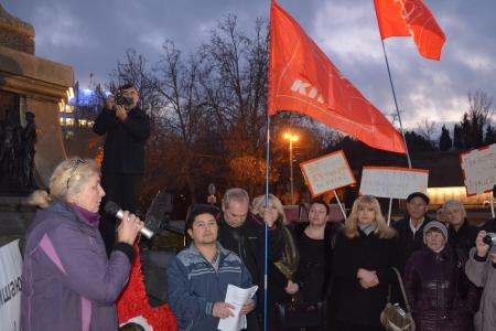 Севастопольцы протестуют, защищая свои права и свободы