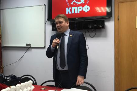 Доклад первого секретаря Нижегородского обкома КПРФ В.И. Егорова на Пленуме Комитета НРО КПРФ