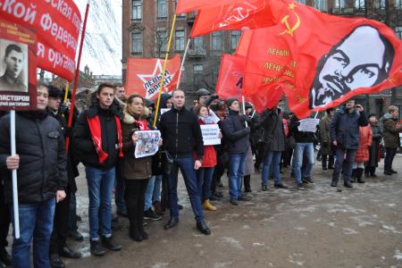 Остановить варварское переименование советских улиц! В Ленинграде состоялся митинг КПРФ