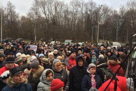 Сохраним завод – спасем парк. Митинг КПРФ в Москве