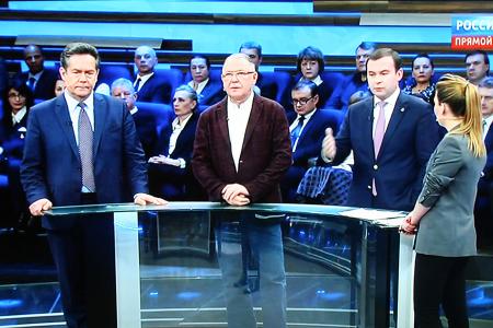 Юрий Афонин в программе «60 минут»: Чтобы с  с Россией считались, нужна не только мощная армия, но и сильная экономика