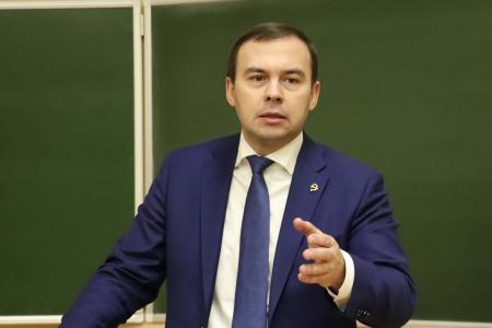 Юрий Афонин на встрече со студентами в Белгороде: «Будущее есть только у общества социальной справедливости»