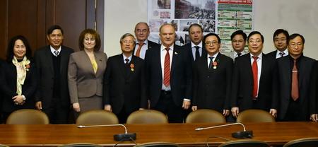 Г.А. Зюганов встретился с делегацией Коммунистической партии Вьетнама