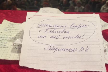Сергей Шаргунов провел встречи с избирателями в Алтайском крае