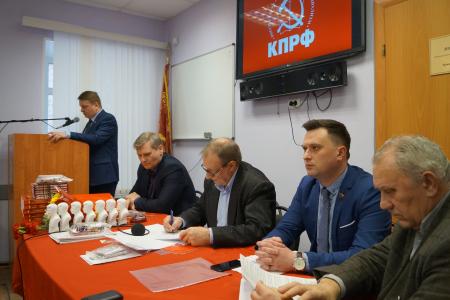 Доклад первого секретаря Нижегородского обкома КПРФ В.И. Егорова на Пленуме Комитета НРО КПРФ