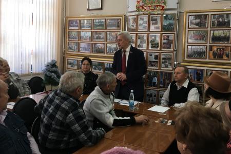 Краснодарский край. Коммунист-депутат Госдумы Николай Осадчий провел встречи в Горячем Ключе 