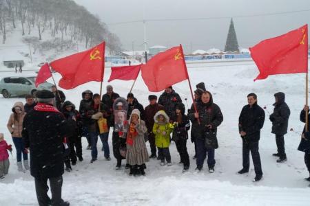 В Петропавловске-Камчатском почтили память В. И. Ленина