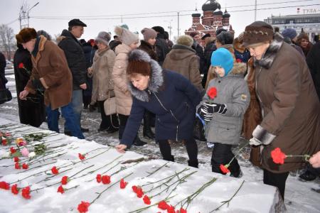Тульские коммунисты почтили память Владимира Ильича Ленина