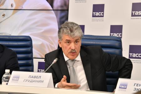 П.Н. Грудинин: Люди должны жить, а не выживать!