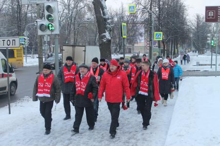 День памяти Ленина в Пскове
