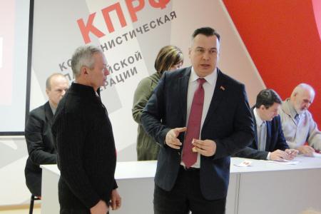 В Амурской области открылся штаб кандидата в президенты РФ Павла Грудинина