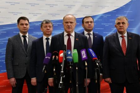 Г.А. Зюганов: «Предлагаю президенту Путину провести полноценную дискуссию по выводу страны из кризиса»