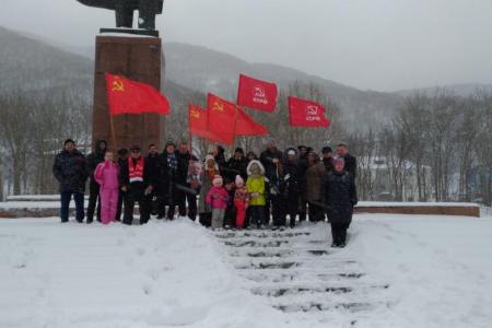 В Петропавловске-Камчатском почтили память В. И. Ленина