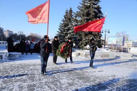 День памяти В.И. Ленина в Омске