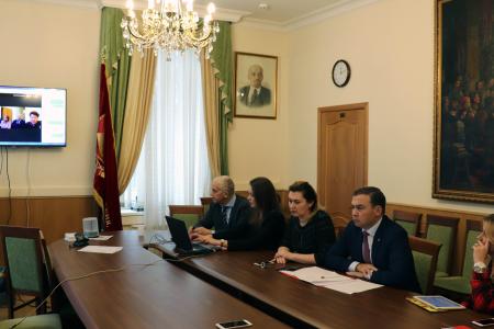 Видеоконференция Ю.В. Афонина: Урал на связи