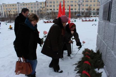 Магадан. День памяти Великого вождя