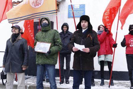 В Луганске прошла гражданская панихида в день первой годовщины смерти основателя ЛНР Валерия Болотова