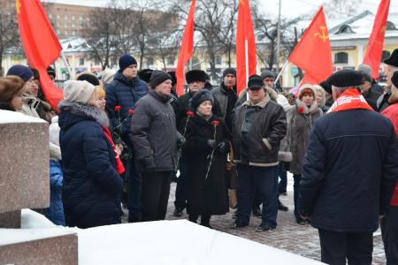 Рязанская земля гордится именем Ленина!