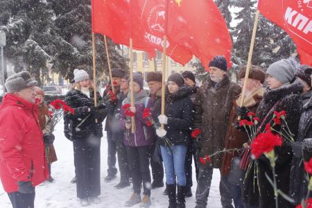 Ярославцы почтили память В.И.Ленина