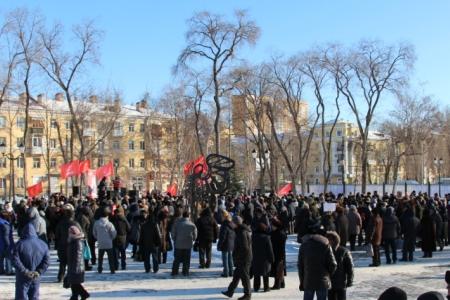 Красная зима в Самаре