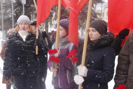 Ярославцы почтили память В.И.Ленина
