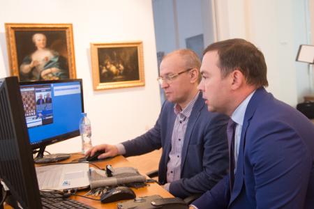 Ю.В. Афонин поздравил участников и победителей турнира «IV Мемориал В.А. Стародубцева по быстрым шахматам»