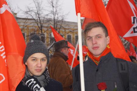 Имя и дело Ленина бессмертны! Акция пензенских коммунистов