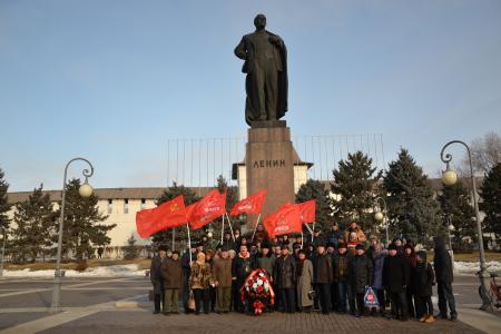 День памяти Ленина в Астрахани