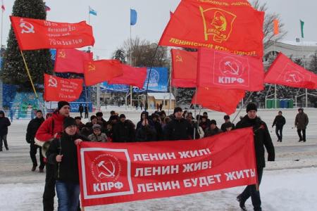 Саратовские коммунисты почтили память Владимира Ильича Ленина