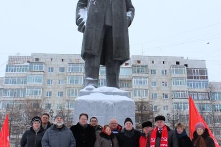 Магадан. День памяти Великого вождя