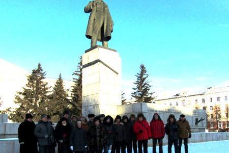 День памяти В.И.Ленина в Кургане