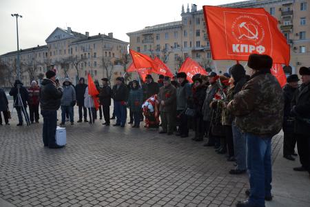 День памяти Ленина в Астрахани