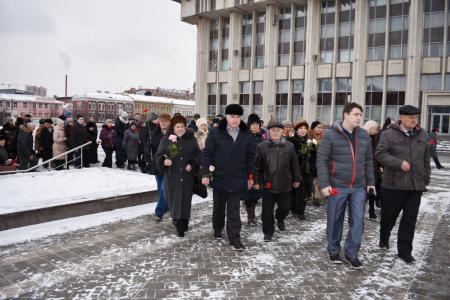 Тульские коммунисты почтили память Владимира Ильича Ленина