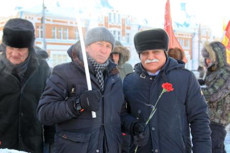 Томские коммунисты почтили память Владимира Ильича Ленина