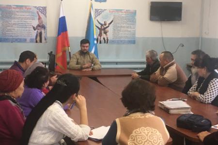 Работники Тувинского рескома посетили один из самых труднодоступных кожуунов - Тоджу