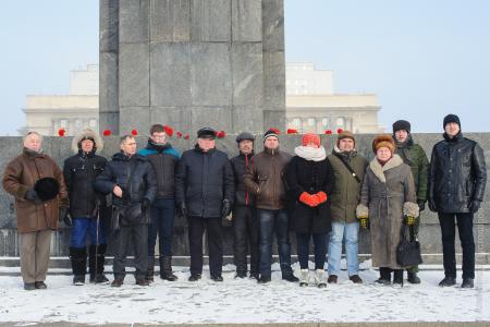 Красноярские коммунисты почтили память Владимира Ильича Ленина