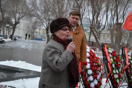 В Астрахани отметили столетие РККА