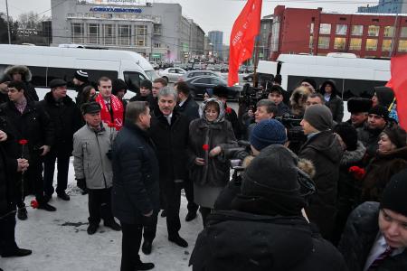 12 февраля начался рабочий визит П.Н. Грудинина в Новосибирскую область