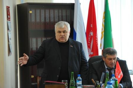 Казбек Тайсаев принял участие в совещании предвыборных штабов региональных комитетов КПРФ в Чечне и Дагестане