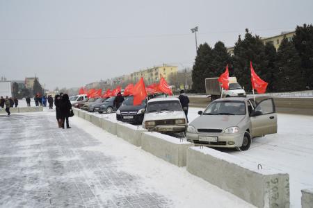 Волгоградская область. В Волжском отпраздновали 100-летие Красной Армии