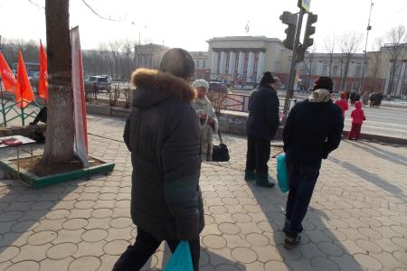 Приморский край. Жители города Артема – за социальную справедливость, за Павла Грудинина!