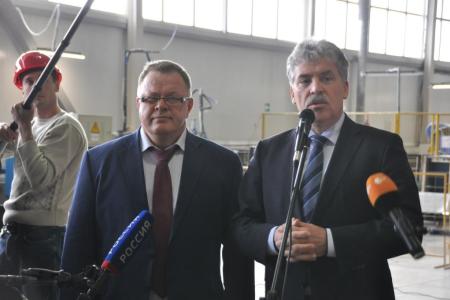 П.Н. Грудинин посетил предприятия Московской области
