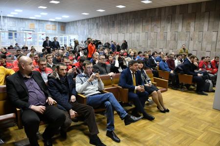 «Государственную поддержку производству!». П.Н. Грудинин выступил перед трудовым коллективом машиностроителей