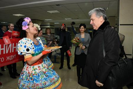 П.Н. Грудинин прибыл с рабочим визитом в Барнаул