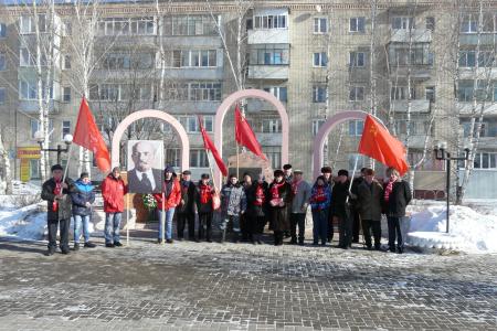 Рязанская область. Коммунисты Сасовского городского отделения КПРФ провели праздничный автопробег