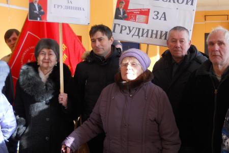 Кировская область. Доверенные лица Павла Грудинина встречаются с избирателями