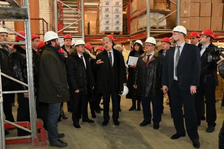 22 февраля П.Н. Грудинин посетил предприятия Московской области