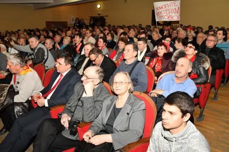 «Государственную поддержку производству!». П.Н. Грудинин выступил перед трудовым коллективом машиностроителей